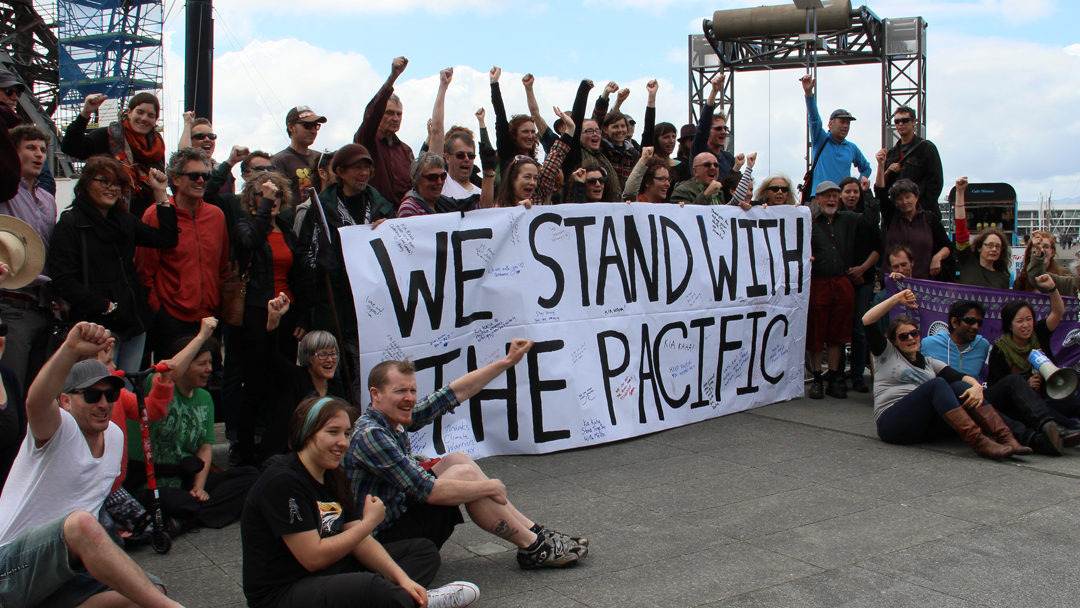 Standing With Pacific Climate Warriors – Wellington, New Zealand